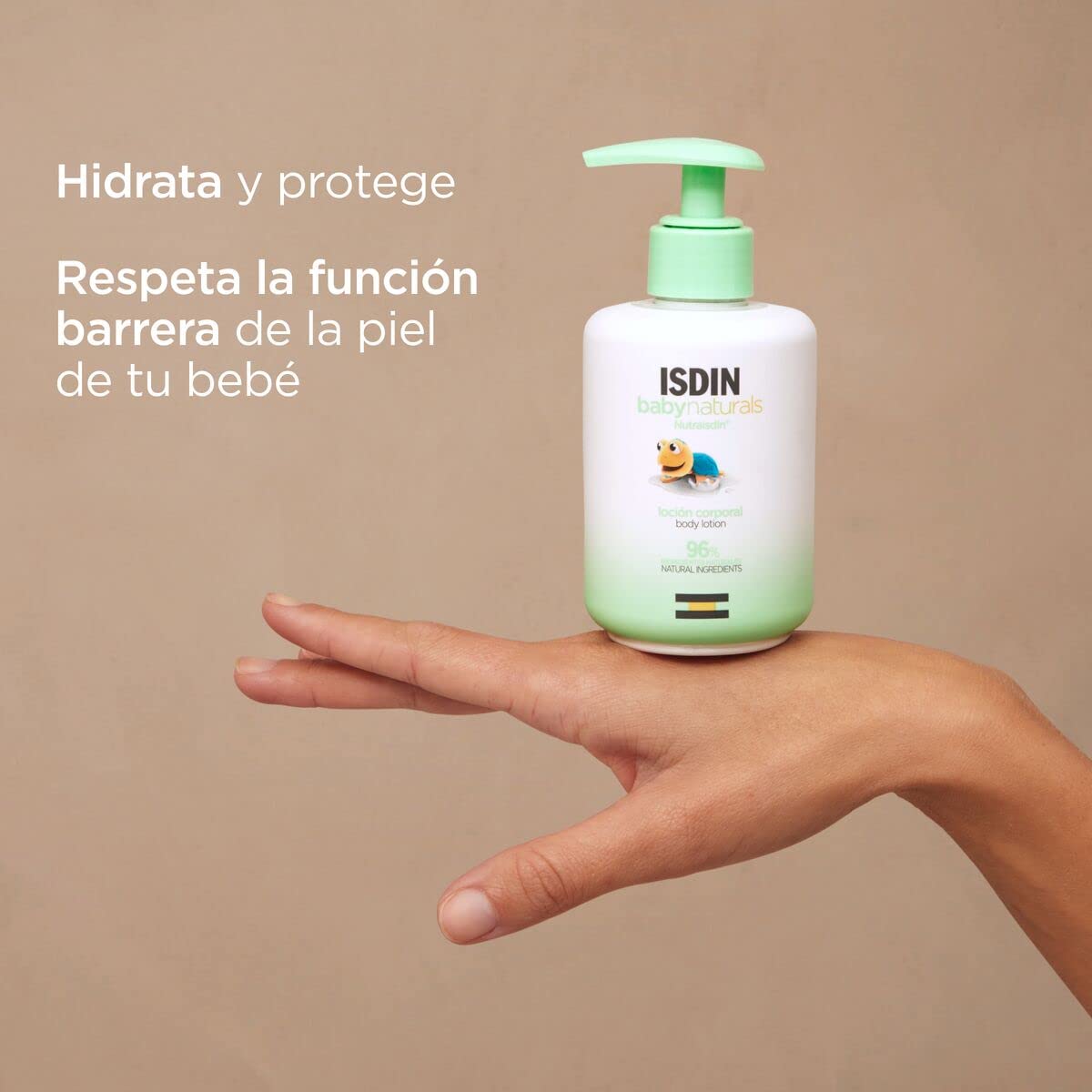 ISDIN Baby Naturals lozione corpo idratante neonati 96% ingredienti naturali 200 ml