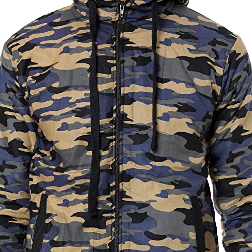 Image of Campus Sutra Cotton Blend Men Standard Length Jacket