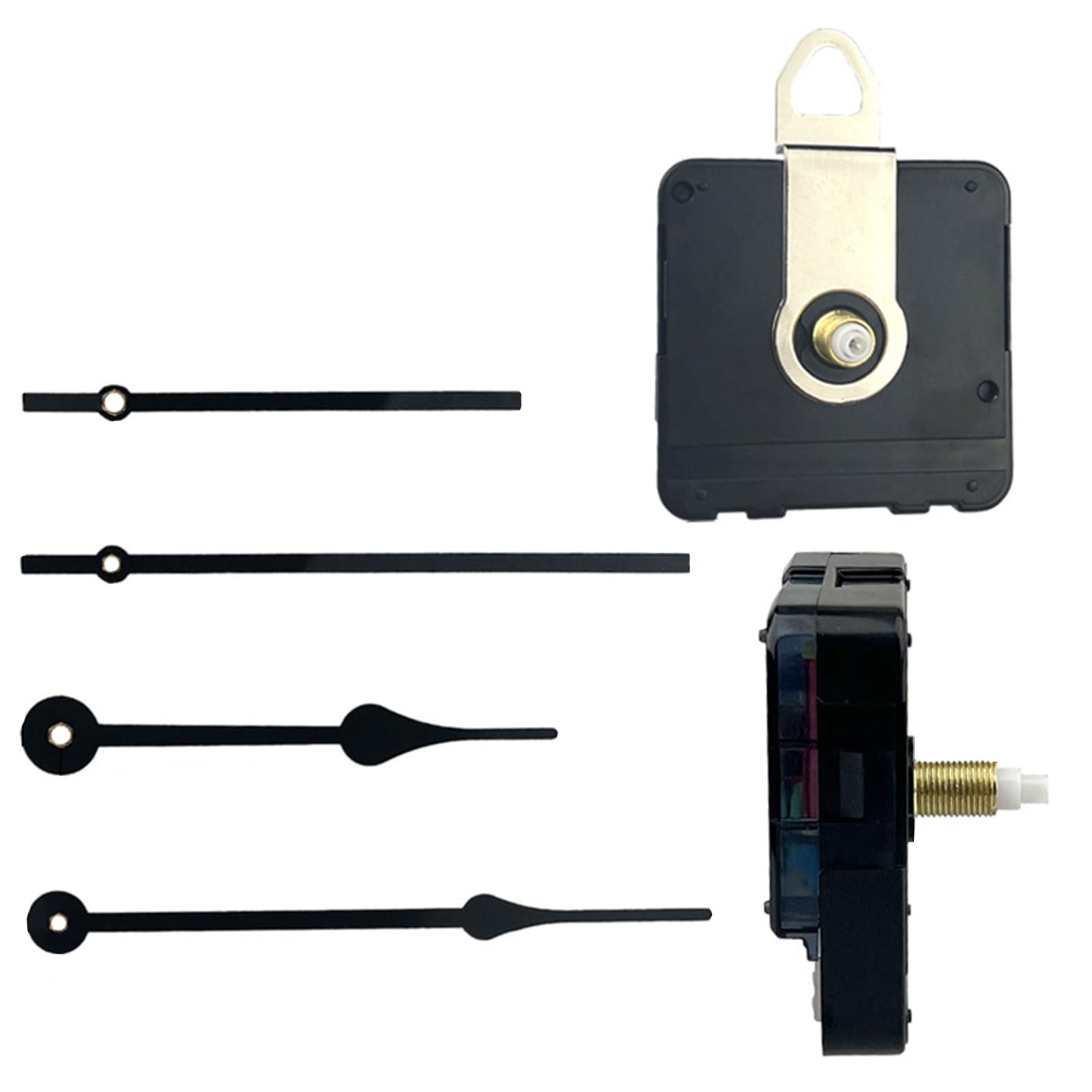 Bottone 1Set Clock Movement Quartzs Repair Movement Clock Mechanism Part Quartzs Watch Wall Decorations Long