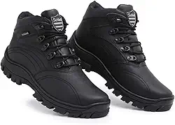 Bota Coturno Tático em Couro Legítimo para Segurança e/ou Esportes.