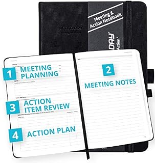 Action Day Meeting Notebook, Design That Makes It Easy for You to Run