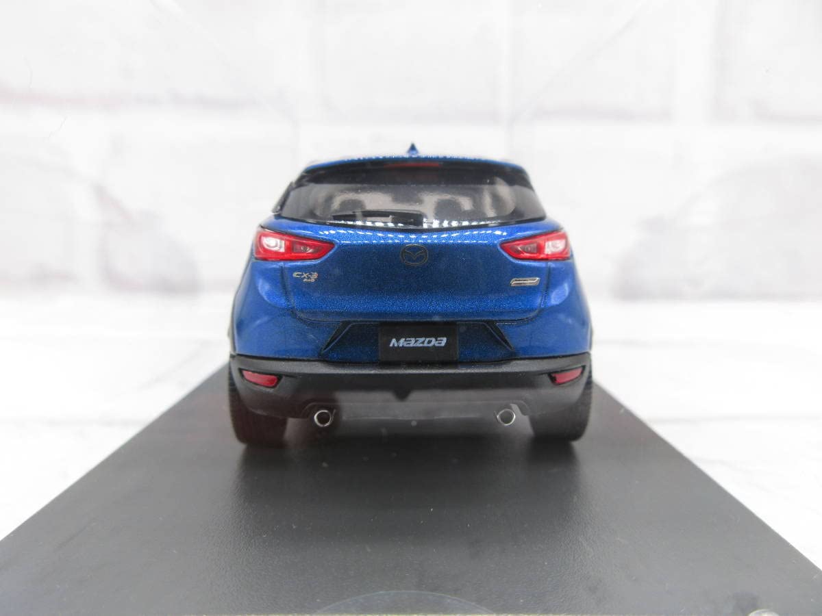 もりぶん様 MAZDA マツダ CX-3 ダイナミックブルーマイカ 1/43 Amazon