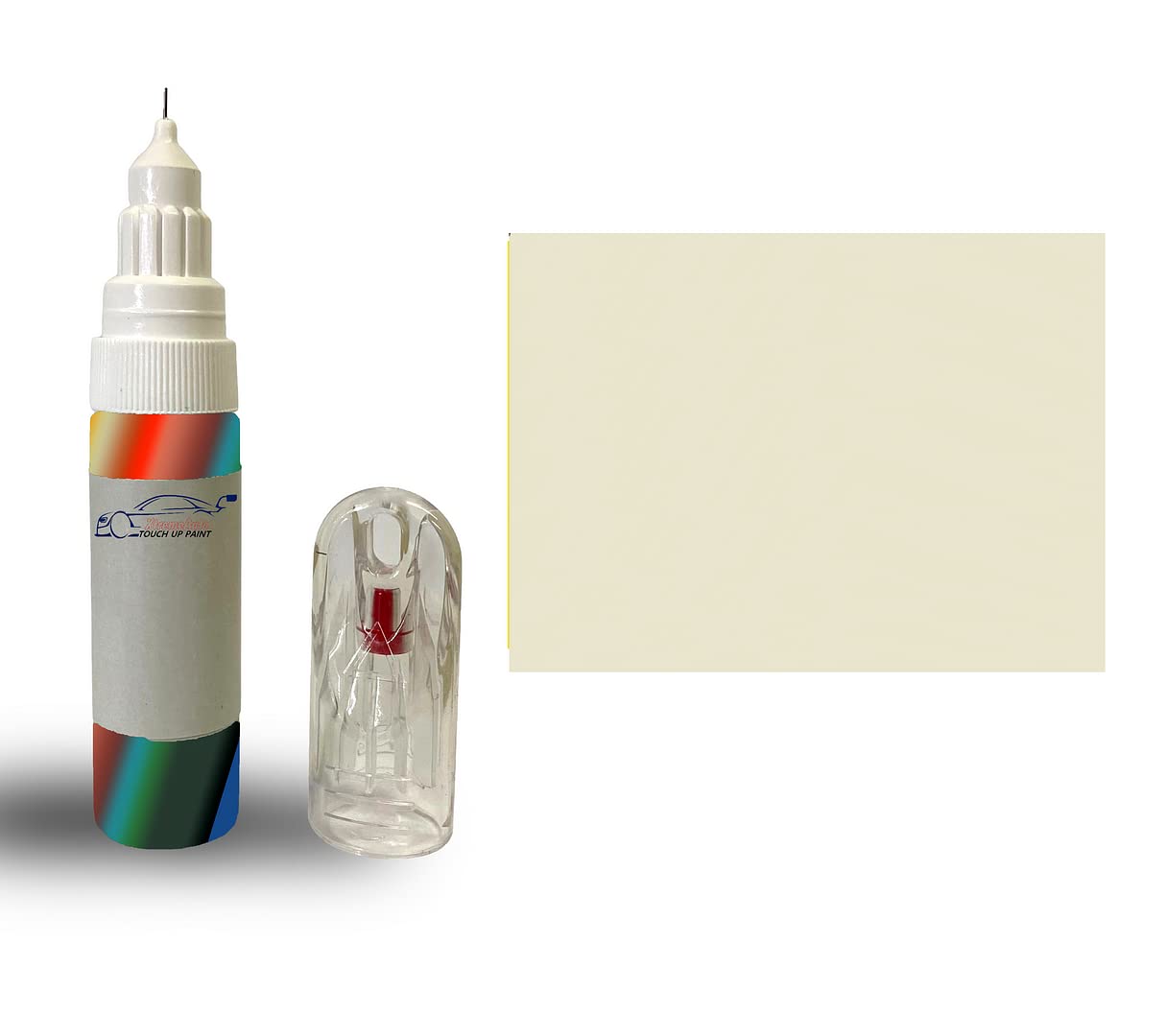 Xtremeauto RAL 1013 Oyster White Pen Shiny Gloss Glossy Touch Up Paint Brush Repair Scratch Upvc Pvc Metal Wood