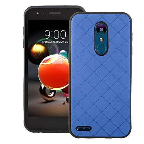 Coque LG K8 2018 mince en caoutchouc souple bleu nuit