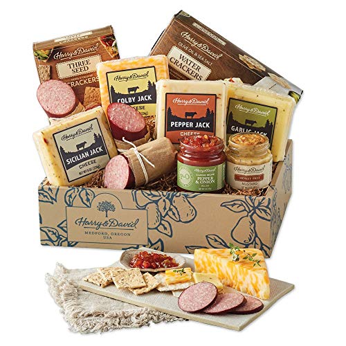 Harry & David Grand Meat And Cheese Gift Box, Large Gift Basket, Gift Basket, Corporate Gift Harry & David Grand Meat And Cheese Gift Box, Large Gift Basket, Gift Basket, Corporate Gift