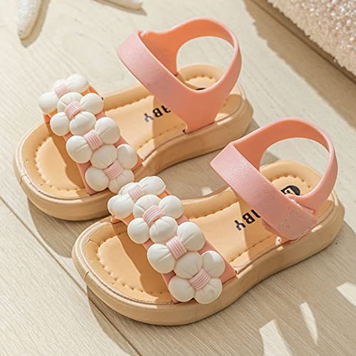 Children Sandals Thickened Summer Princess Fashion Soft Sole Children Girls Baby Beach Sandals Kids Slippers Size 302