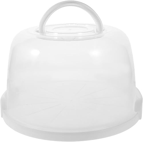 Kichvoe Caja multifunción para tartas, portador de tartas, caja de pastel de cumpleaños, pasteles, cubierta de pasteles, soporte portátil para