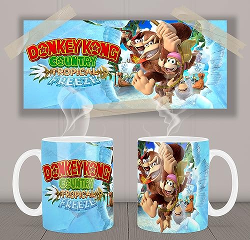 Donkey Kong Country Tropical Freeze Tasse Keramikbecher Mug