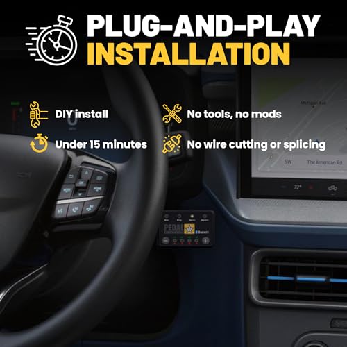 Image of PEDAL COMMANDER for Ford Maverick 2022-2026 Throttle Response Controller - Plug-and-Play, 36 Driving Settings & App Control, Throttle Controller Performance Mods, Maverick Parts
