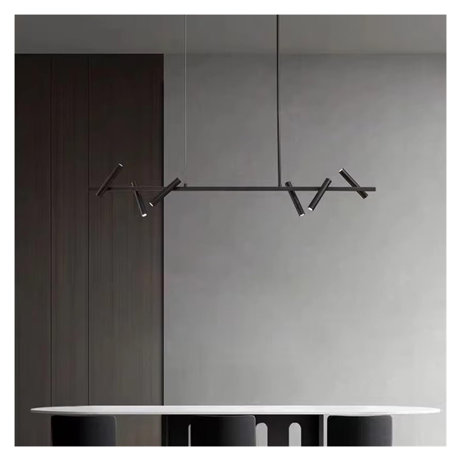 Lustres pour salon moderne et salle à manger avec éclairage intérieur LED chic