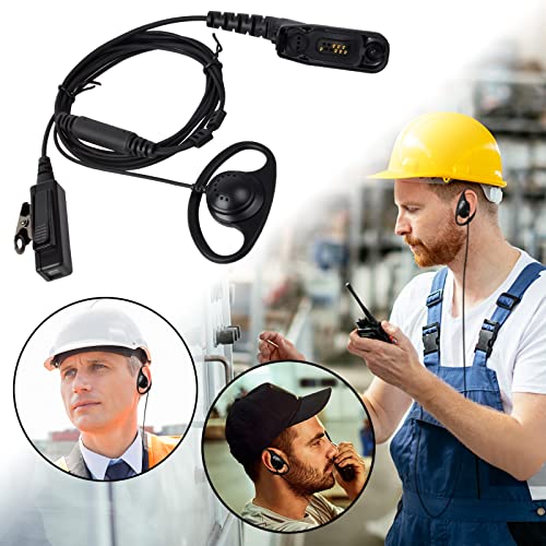 Auricular multipín con PTT integrado para mejorar el audio en Motorola DP3600 6