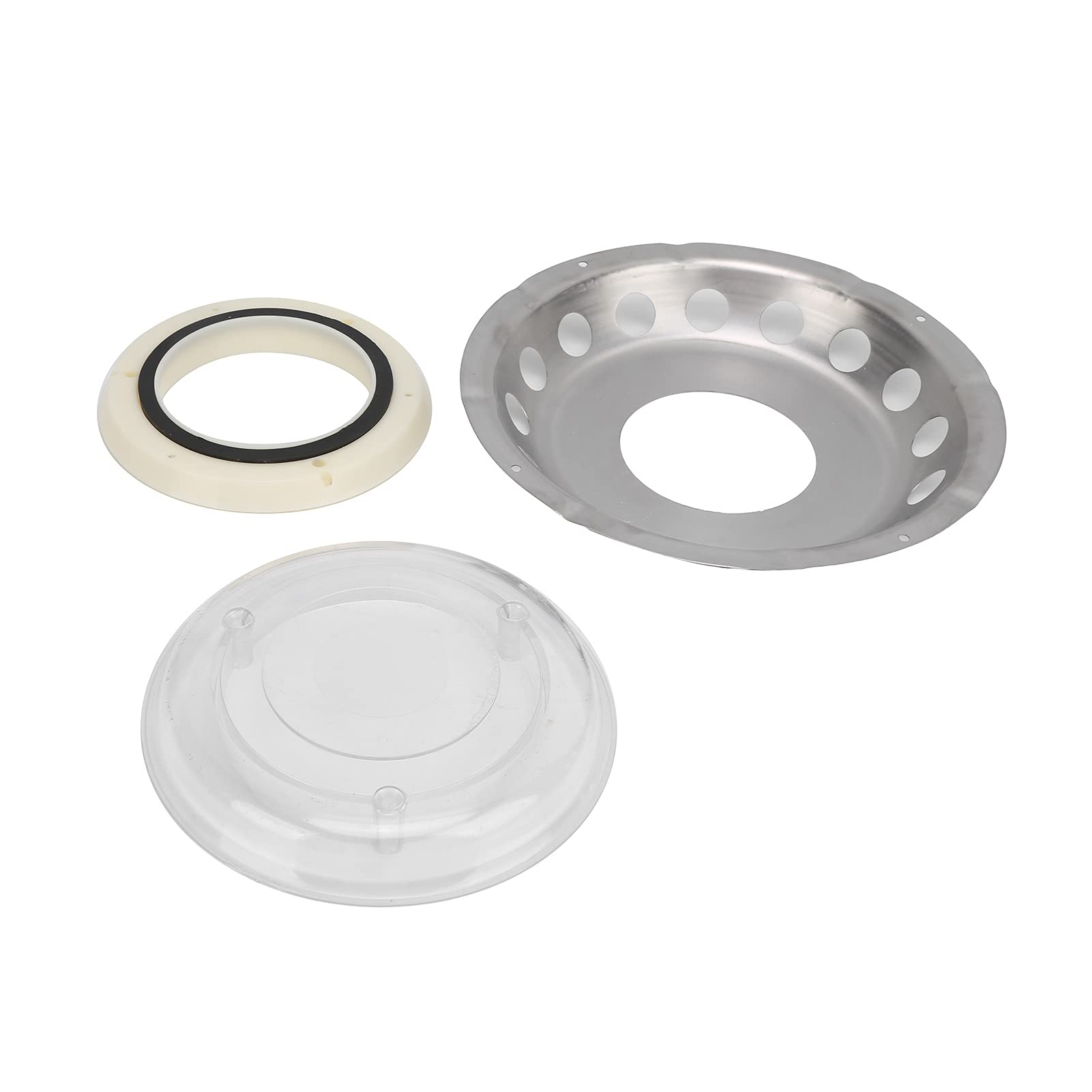 Accessoires de Bateau évent Marin en Acier Inoxydable Fenêtre de Ventilation en Acier Inoxydable Assemblage de Matériel Marin Centre Transparent pour Navires