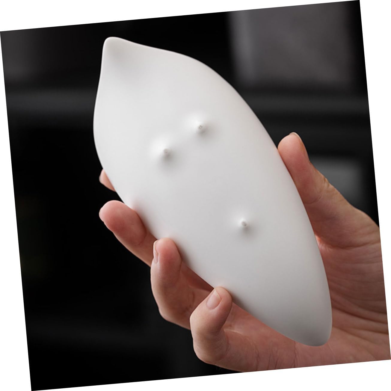 Teaspoon Measuring Spoon Ceramic Tea Scoop Decorative Tea Holder Dispenser Scoop