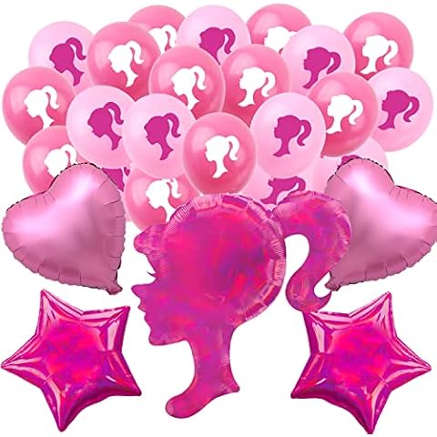 Pink girls balloons birthday party supplies birthday party decorations balloons for girl Cover