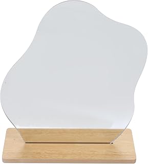 Aesthetic Irregular Frameless Vanity Mirror w...