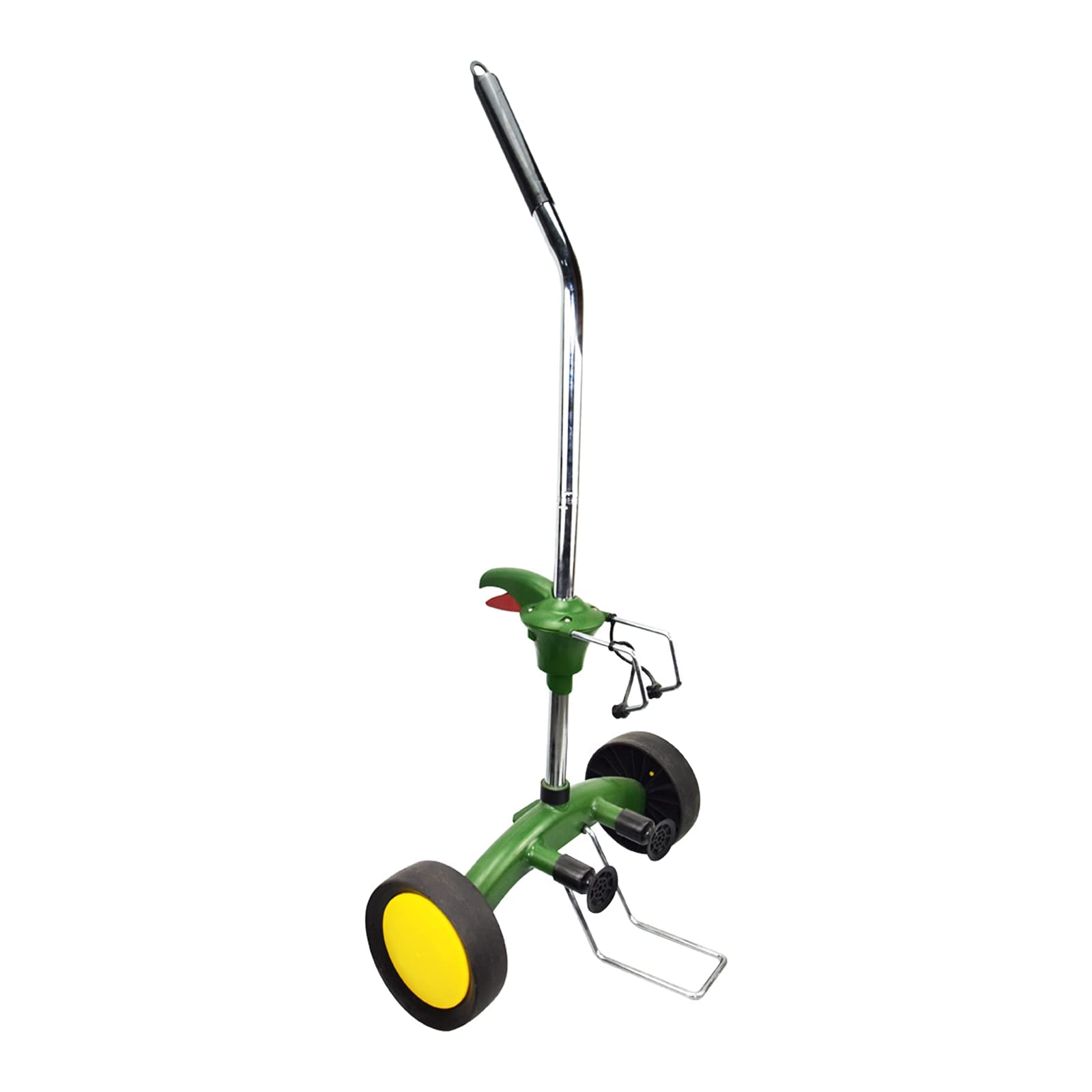 Déménageur de pot de jardin avec poignée réglable – Chariot robuste avec roues robustes sans plat et ventouses antidérapantes, capacité de poids maximale de 75 kg