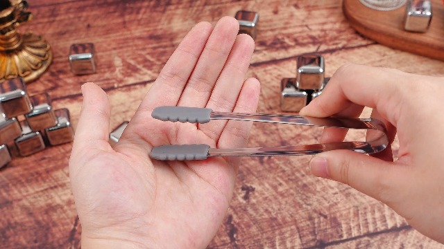 Cubos de hielo reutilizables de acero inoxidable Yexiya 24 piezas miniatura 7