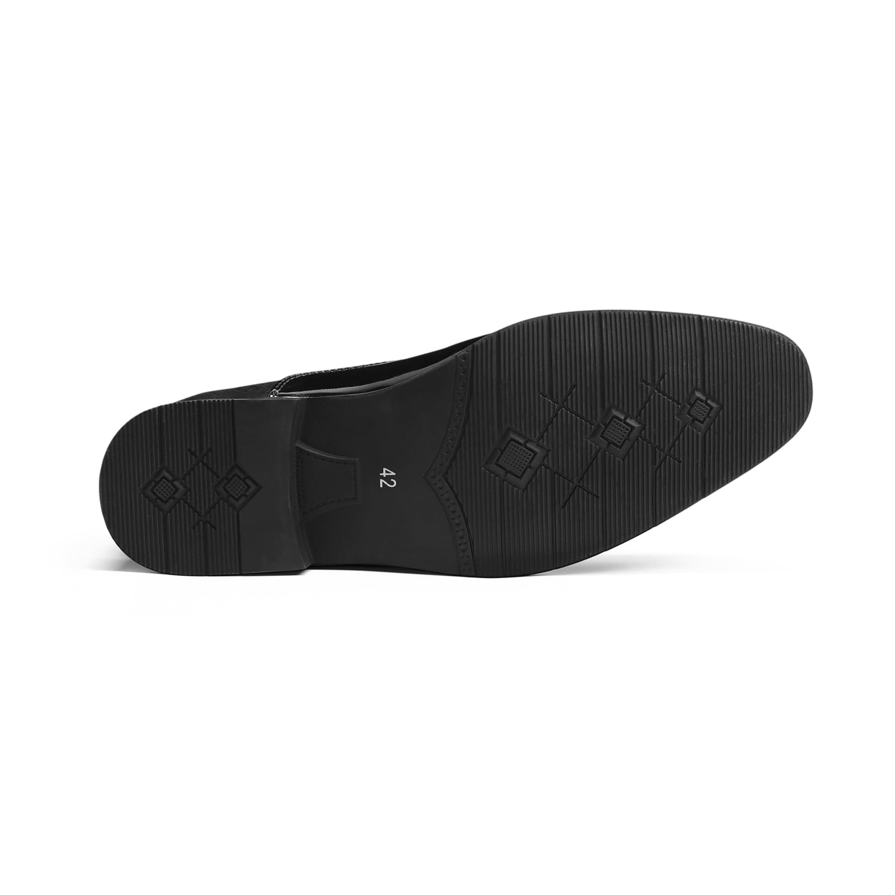 Allthemen Scarpe Uomo Jacquard Punta Affusolata Derbys Formali Comode Oxford con Lacci Traspiranti
