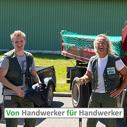 CargoVA® Anhängernetz 2x3M - Hängernetz mit Gummiseil und Eckenmarkierung - zur perfekten Ladungssicherung – Bild 6