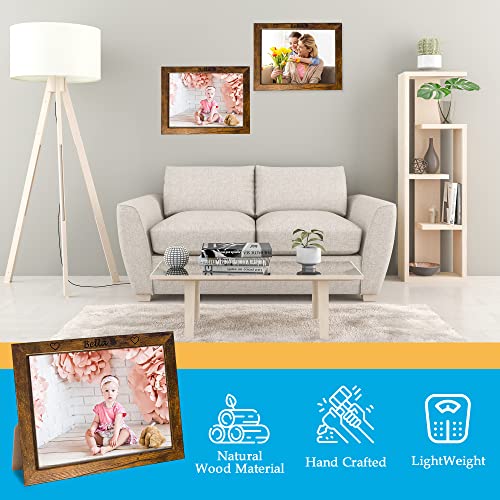 Personalized-Wooden-Picture-Frames-4×6-in-Horizontal-Dark-Wood-Vintage-Picture-Frames-Custom-Rustic-Wood-Photo-Frames-for-Wall-and-Desktop-Display-Customized-4×6-Picture-Frame-Gift Personalized Wooden Picture Frames 4×6 in Horizontal Dark Wood Vintage Picture Frames Custom Rustic Wood Photo Frames for Wall and Desktop Display Customized 4×6 Picture Frame Gift