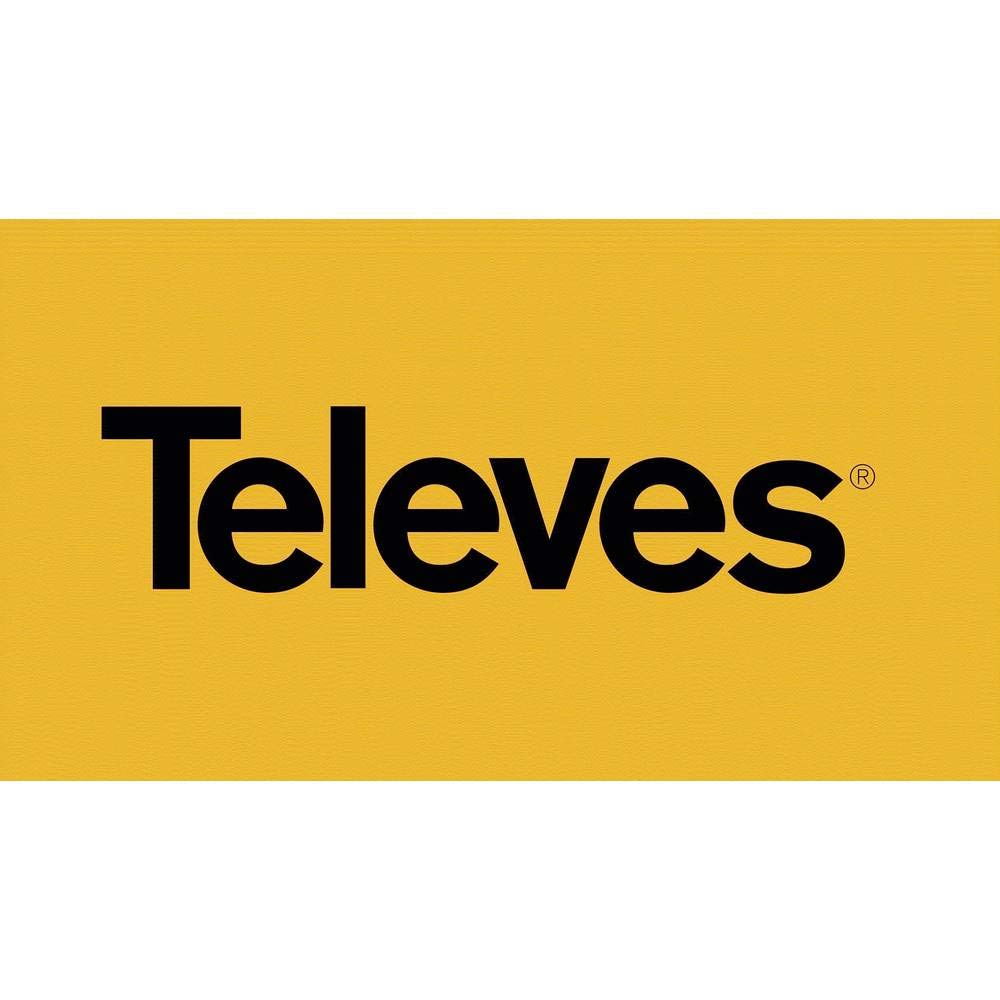 Televes 560542 - Amplificador vivienda 2s 47-790mhz g10/20db ajustable