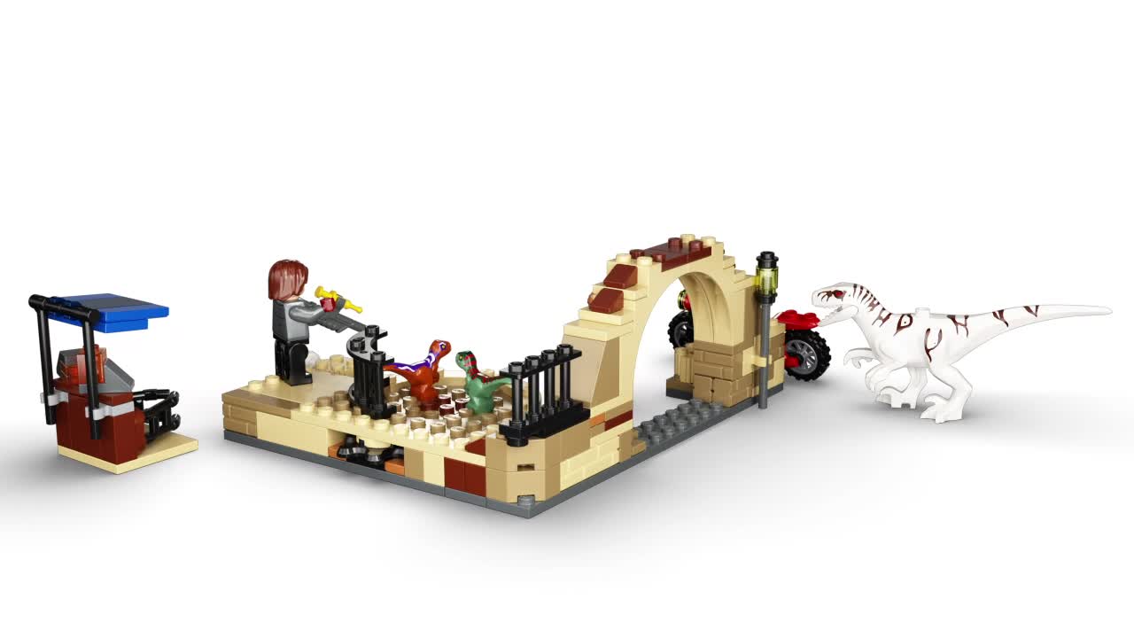 ちゃる❤︎₍ᐢ..ᐢ₎様 T. rex & Atrociraptor Dinosaur Breakout 76948 | Jurassic