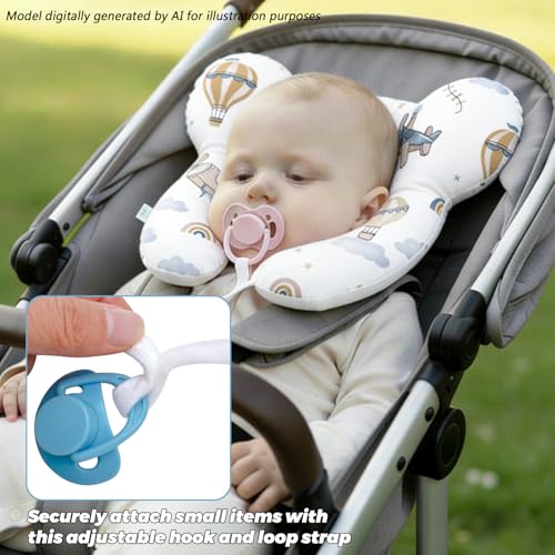 Almohada para cuello bebe en forma de U miniatura 5