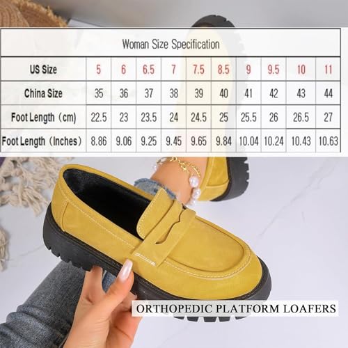 Orthoture Orthopedic Platform Loafers, Loafers Comfortable Orthopedic Shoes On Work Office Business Casual Dress Shoes3