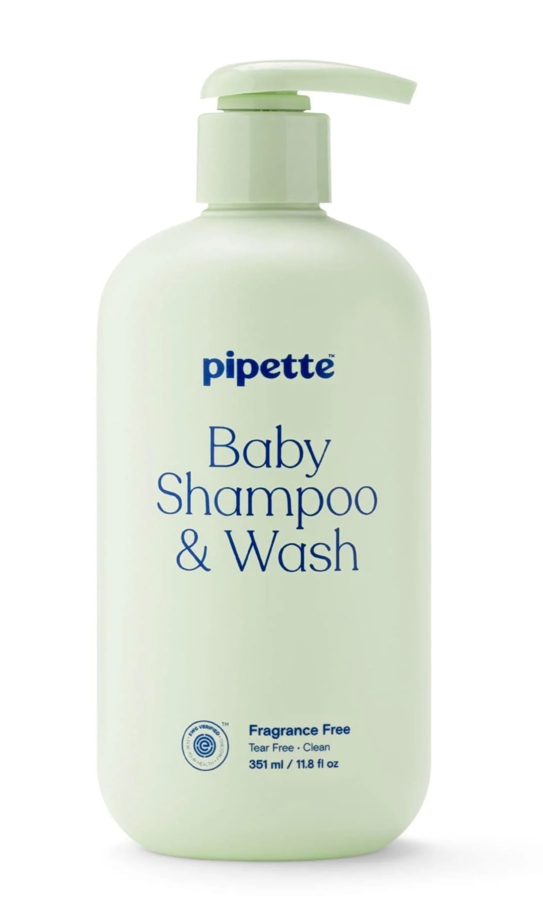 Pipette Baby Shampoo + Body Wash Tear-Free with Renewable Plant-Derived Squalane (Fragrance-Free, 12-Fluid-Ounce)-image-9