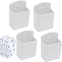 Vista 10 de Soporte para control remoto para montaje en pared, caja de almacenamiento para cabecero del hogar, oficina, sala de juegos, dormitorio, sala