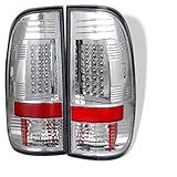 Spyder Ford F150 Styleside 97-03 /F250/350/450/550 Super Duty Version 2 99-07 Chrome LED Tail Light