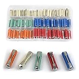 4. 【SPÉCIFICATIONS OPTIMISÉES】 Chaque fusible du jeu de fusibles automobiles a les dimensions standard de 6 mm x 25 mm et une tension de fonctionnement de 32 V, ce qui garantit une installation facile et une protection fiable de l’électronique de votre véhicule