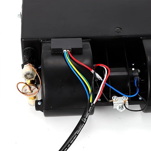 Miniatura 8 de Kit universal de enfriador y calentador de evaporador de CA, unidad de montaje de evaporador de aire acondicionado de 12 V A/C, kit de calentador y