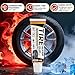 Melanther Tire Repair Glue Kit – 2 Pack 10ml Rubber Cement Tire Repair, Tire Plug Glue with 8 Tire Nails (Small & Large), Tire Patch Glue for Car, Motorcycle, Bike, Truck, Tractor, with Scraper Tools