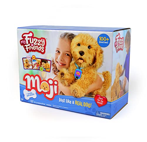 My Fuzzy Friend Moji Interactive Labradoodle - Plush Dog Toy For Boys And Girls, Loveable And Lifelike Companion Pet , Brown #TOP7