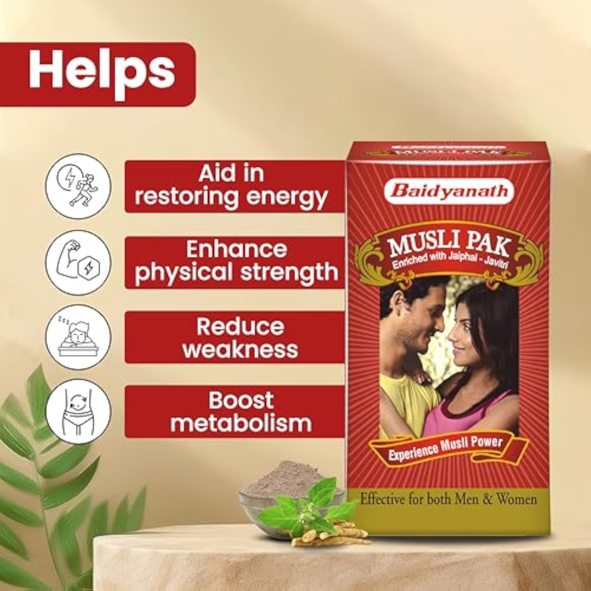 Baidyanath Musli Pak, 250g Powder