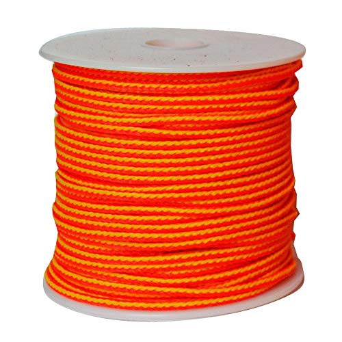 Jameson TL-PE-18200 1/8 in. Polyethylene Throw Line, 200 ft – High-Visibility Arborist Line for Big Shot Launcher or Throw Bag