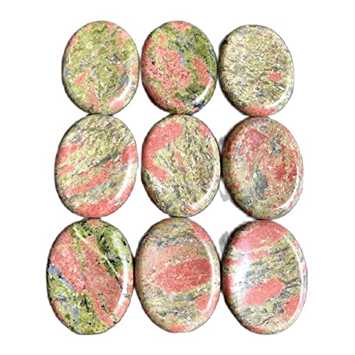 Pierre roulée obsidienne pour lithothérapie et chakra 44mm