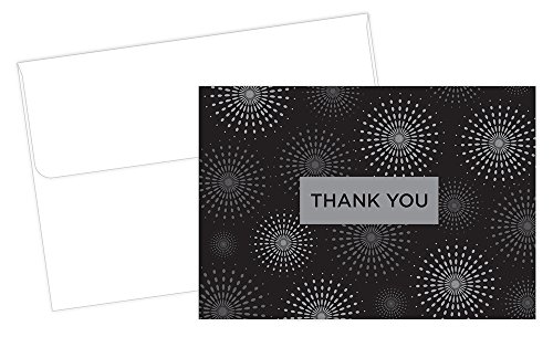Image of Great Papers! Grad Fireworks Thank You Note Cards with Envelopes, 4.875 x 3.375 inch, 50 Count (2015004)