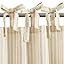 Tie Top Striped Beige