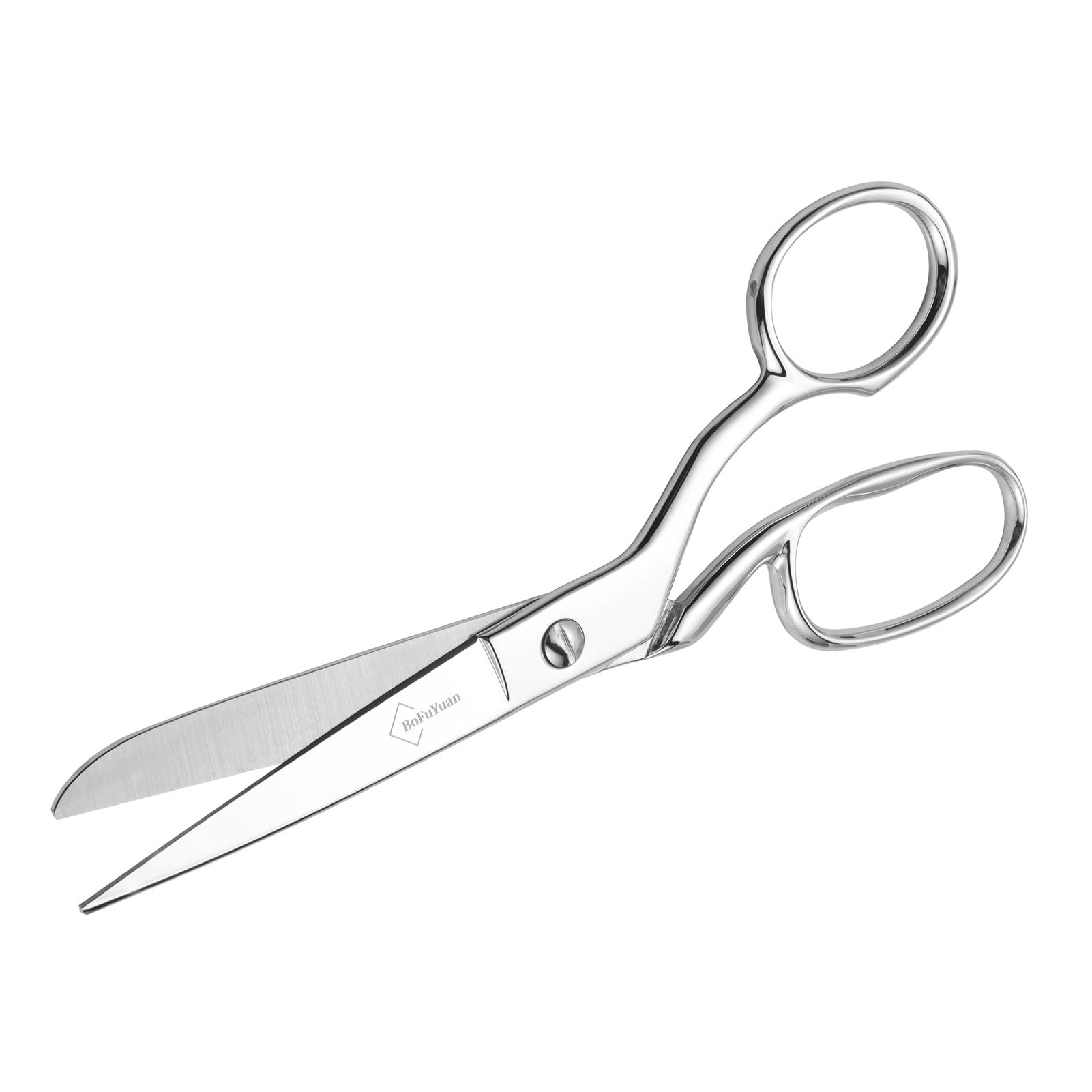 Stainless Steel Fabric Scissors – Professional Senior Tailor Sewing Scissors, Sharp Durable, Easily Cut Multiple Layers Fabrics, 8-Inch