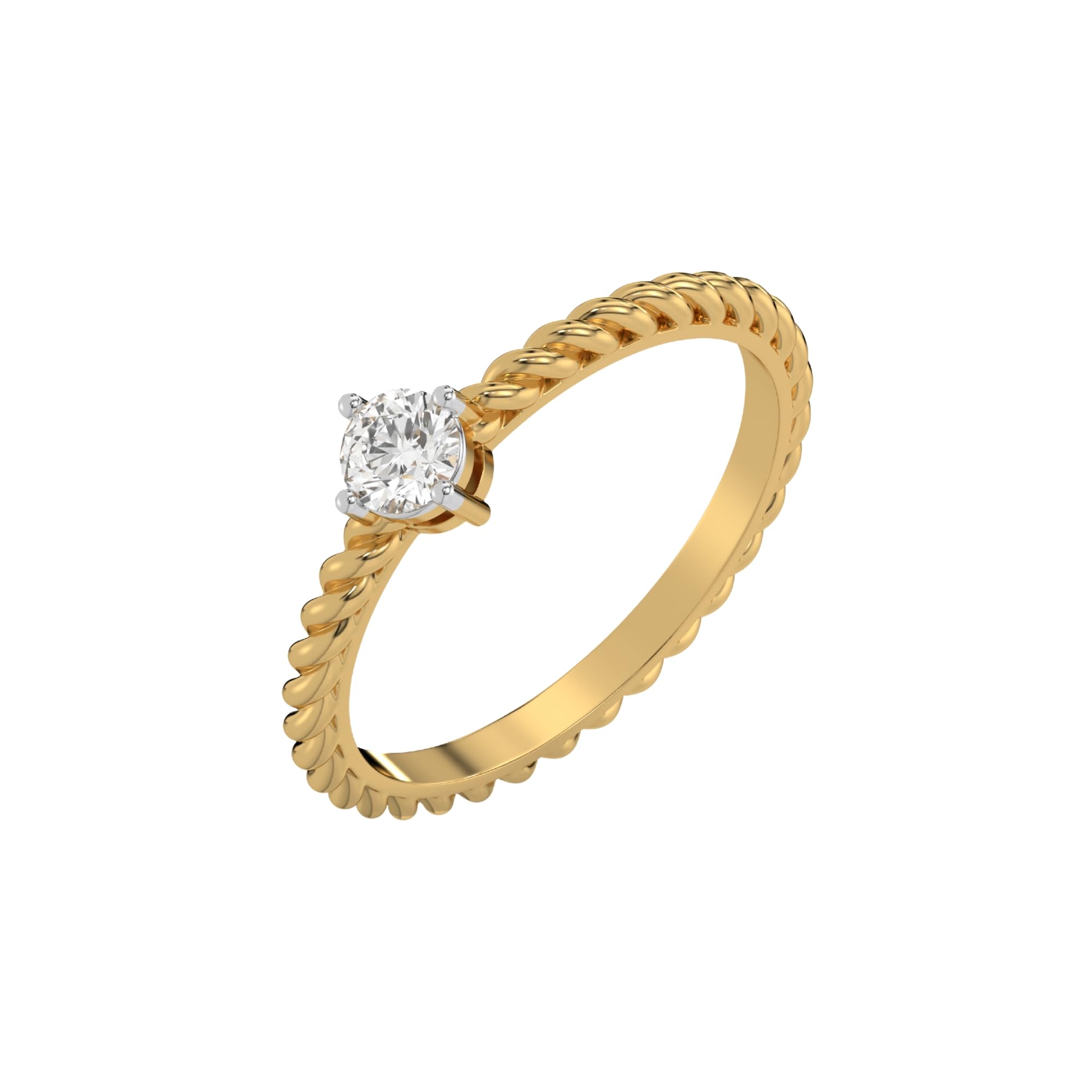 fiona diamonds 0.22ct Lab Grown Diamond Ring in 18kt Gold Vermeil-picture-19