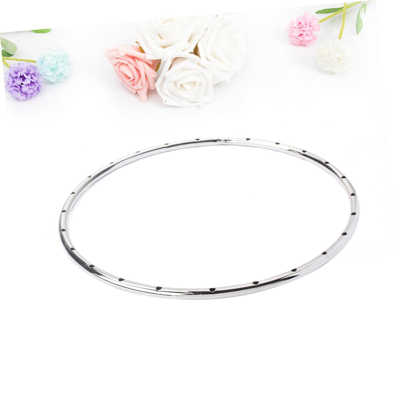 Bride De Tension En Fer 11 Pouces Pour Banjo Cylindrique, Cerceau De Tension Argenté, Accessoire Luthier Pour Guitare, Violon, Ukulélé – Pièce De Rechange Précise Et Solide