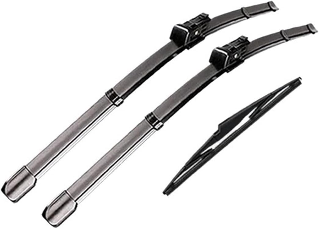 Compatible For MG 3 Hybird+ 2024 MK3 Car Front Rear Wiper Blades Windshield Cleaning Windscreen Window Rubber Brushes Refills Accessories