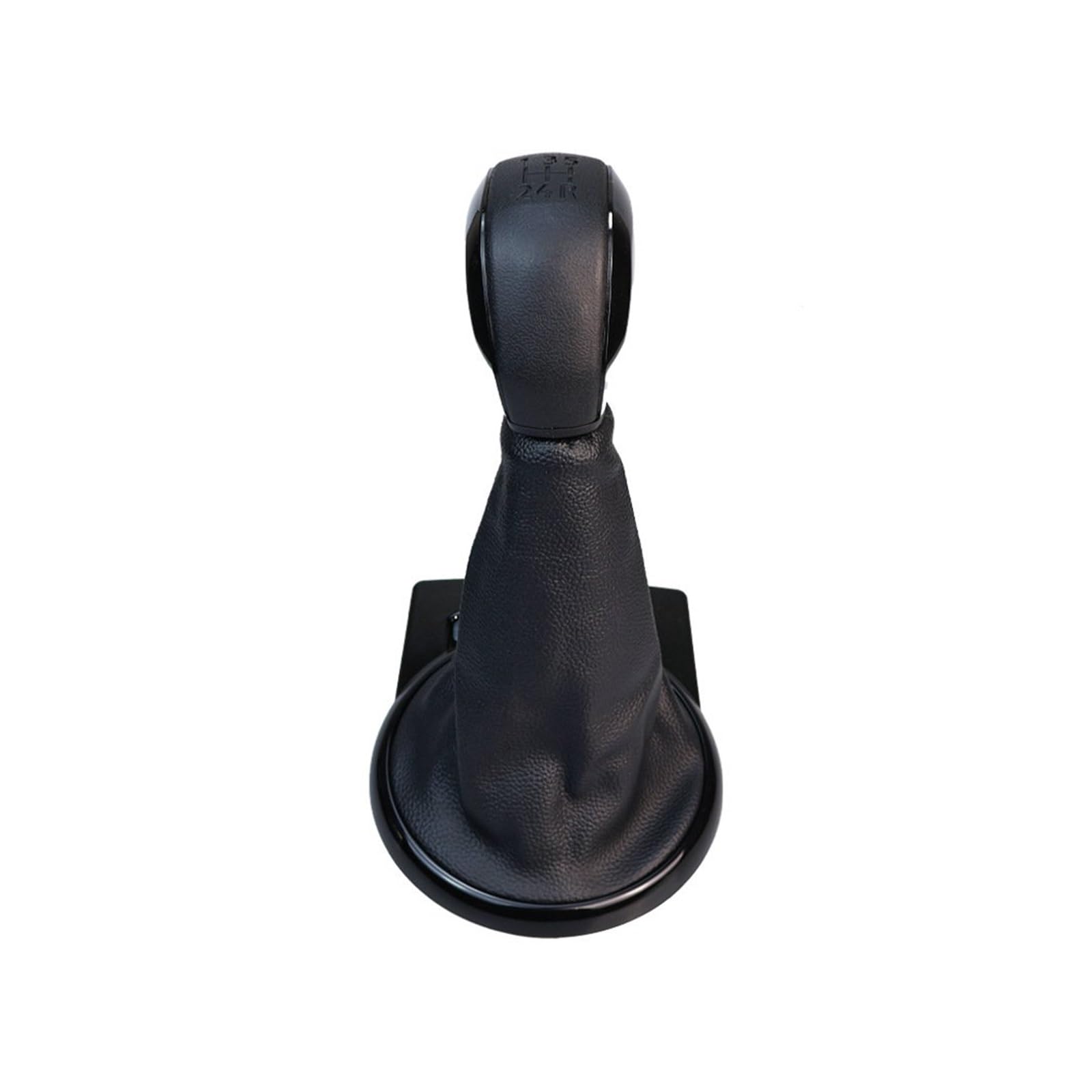 MEUMIR Car Gear Knob Stick Shifter for Peugeot 106 206 207 307 308 407 5 Speed Car Gear Shifting Handball Decoration Accessories(Black)