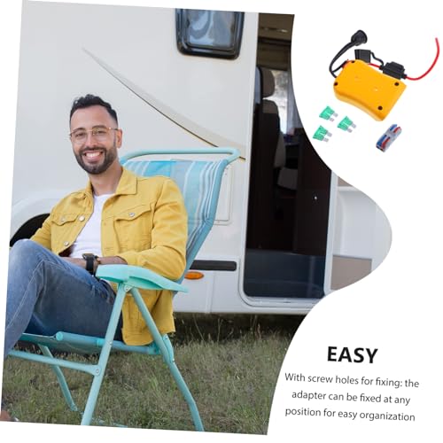 Veemoon Adaptador De Bateria De Lítio Conector De Energia Da Bateria Adaptador De Energia Faça Você