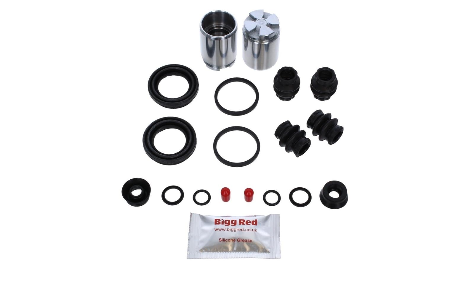 Joint Piston Etrier de Frein Kit de Réparation - Avant & Arrière - Pour Nissin Simple 54mm Diamètre Piston Avant Étrier & Girling/TRW Simple 34mm Arrière Étrier - Compatible Avec Honda
