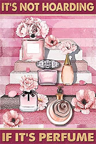 Cartel de metal retro de 8 x 12 pulgadas con texto en inglés 'It...