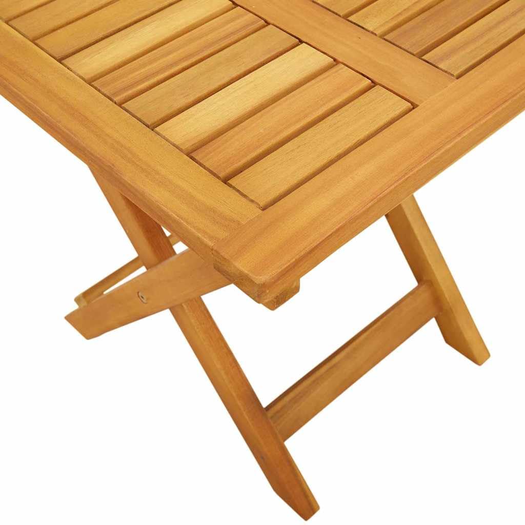 Leżak ogrodowy z litego drewna akacjowego, zestaw 2 sztuk, brązowy, 63 x 199 x 85 cm, na taras, z wielostopniową regulacją oparcia i tapicerką