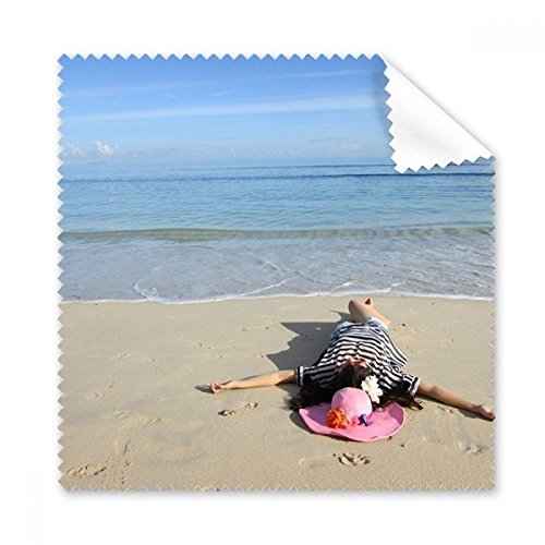 Lunettes de soleil et écrans propres à la plage avec ce chiffon en tissu doux 5pcs